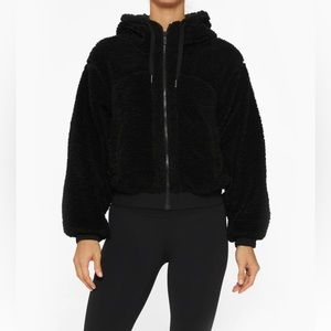 Lululemon REVERSIBLE FLEECE JACKET black